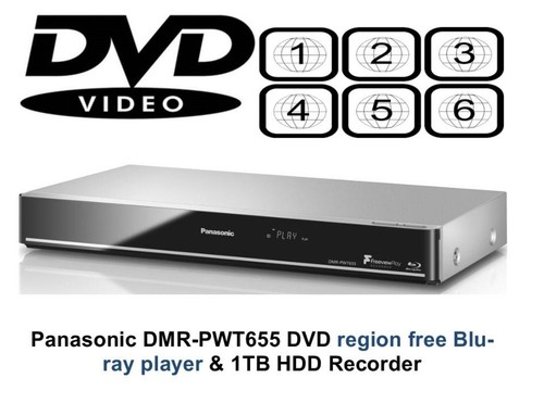 Panasonic dmr pwt655 wif - panasonic, 4k